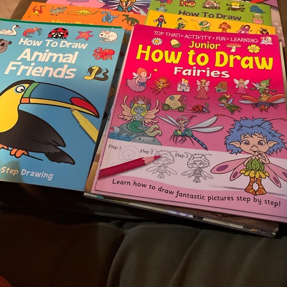 How to Draw Beginners/ kids soft cover Book Lot of 19 unused. Step by step - Picture 2 of 11